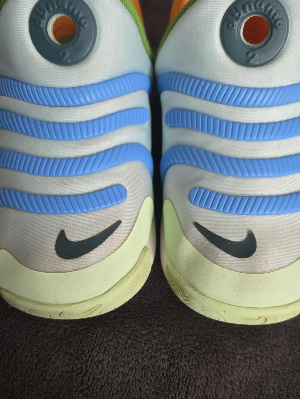 Nike Dynamo 2 EasyOn TD Glacier Blue Sundial Kid 7C